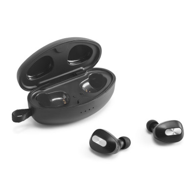 DESCRY. Auriculares wireless em metal e ABS